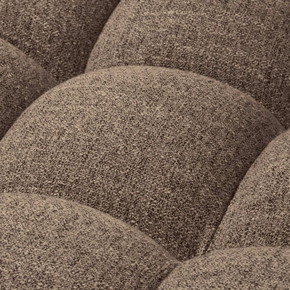 WOOOD Allure 3-Sits Soffa Woven, Dark Brown Melange