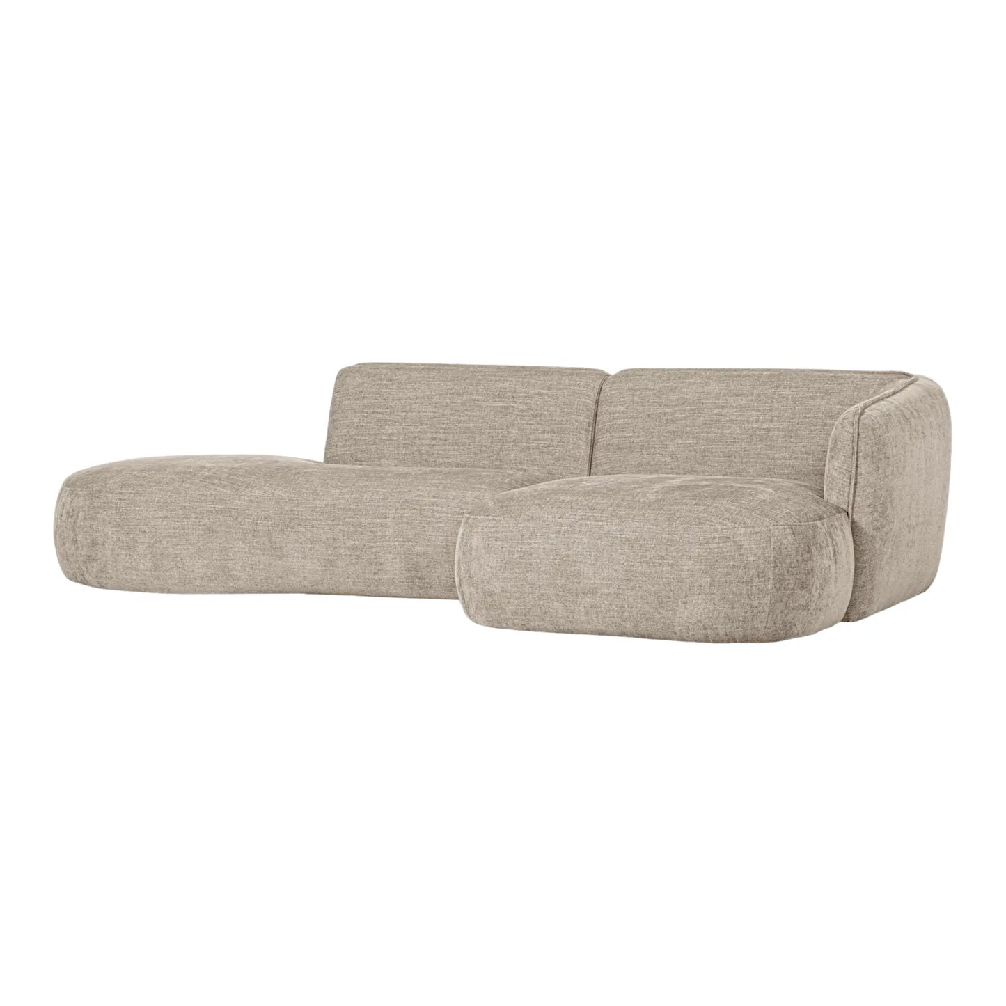 WOOOD Polly Chaise Soffa Höger, Sand
