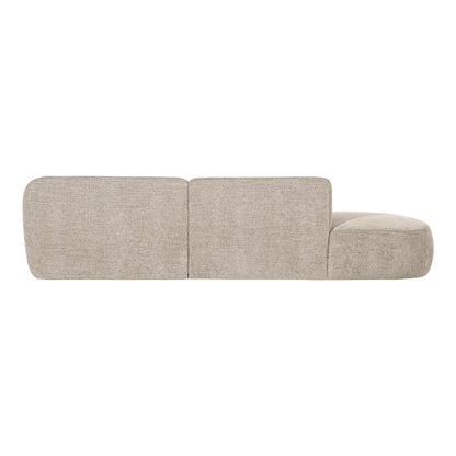 WOOOD Polly Chaise Soffa Höger, Sand