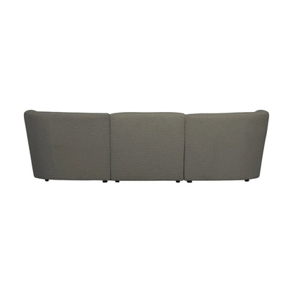 WOOOD Coco 3-Sits Soffa Bouclé, Warm Green