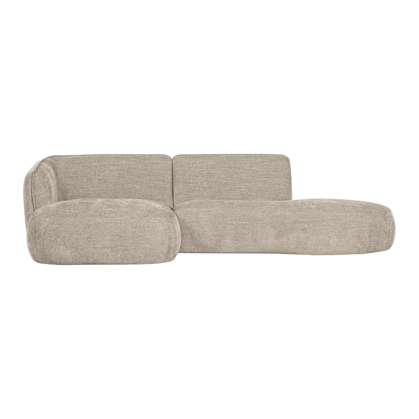 WOOOD Polly Chaise Soffa Vänster, Sand