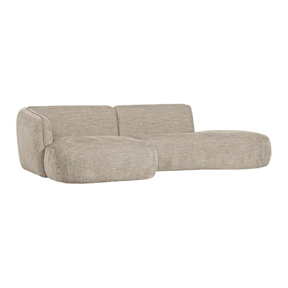 WOOOD Polly Chaise Soffa Vänster, Sand