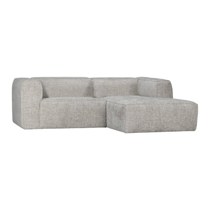 WOOOD Bean Schäslongsoffa Höger Chunky, Melange Natural