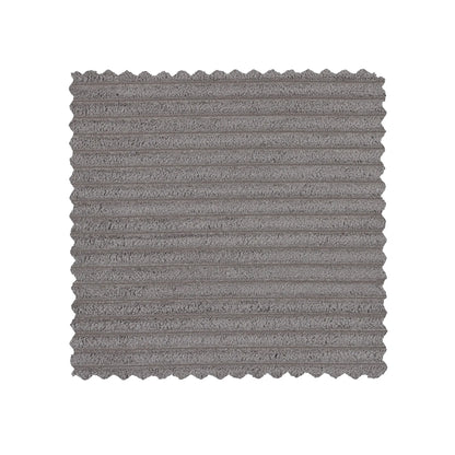 WOOOD Bean Hörnsoffa Vänster Ribbat Tyg, Terrazzo
