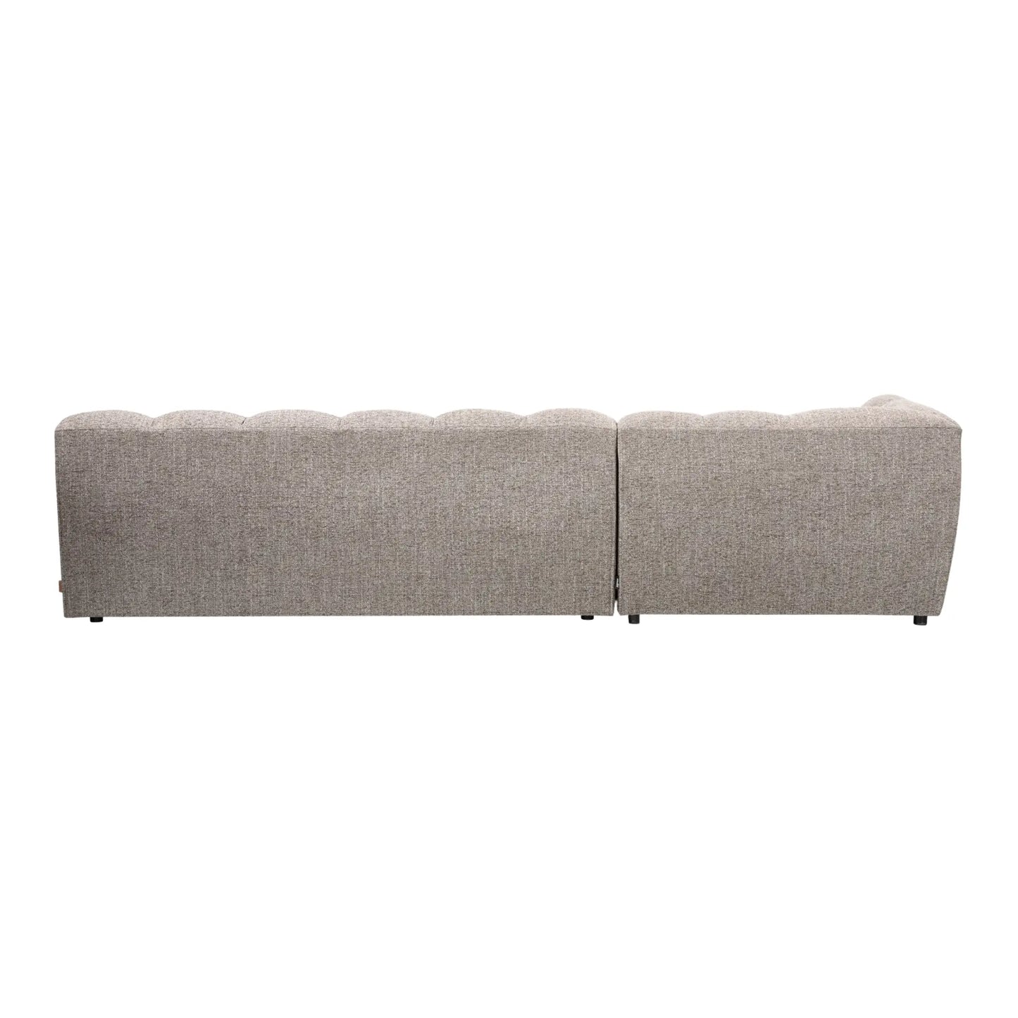 WOOOD Allure Chaise Soffa Vänster Woven, Clay Melange