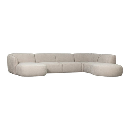 WOOOD Polly Soffa U-Shape Höger, Sand