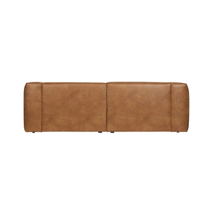 WOOOD Bean 3,5-Sits Soffa Eco Läder, Cognac