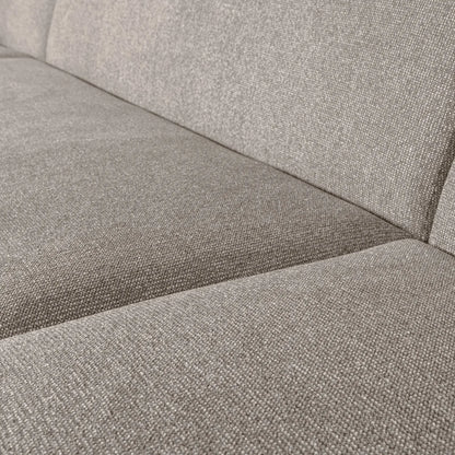 WOOOD Sloping Soffa U-Shape, Off White Melange