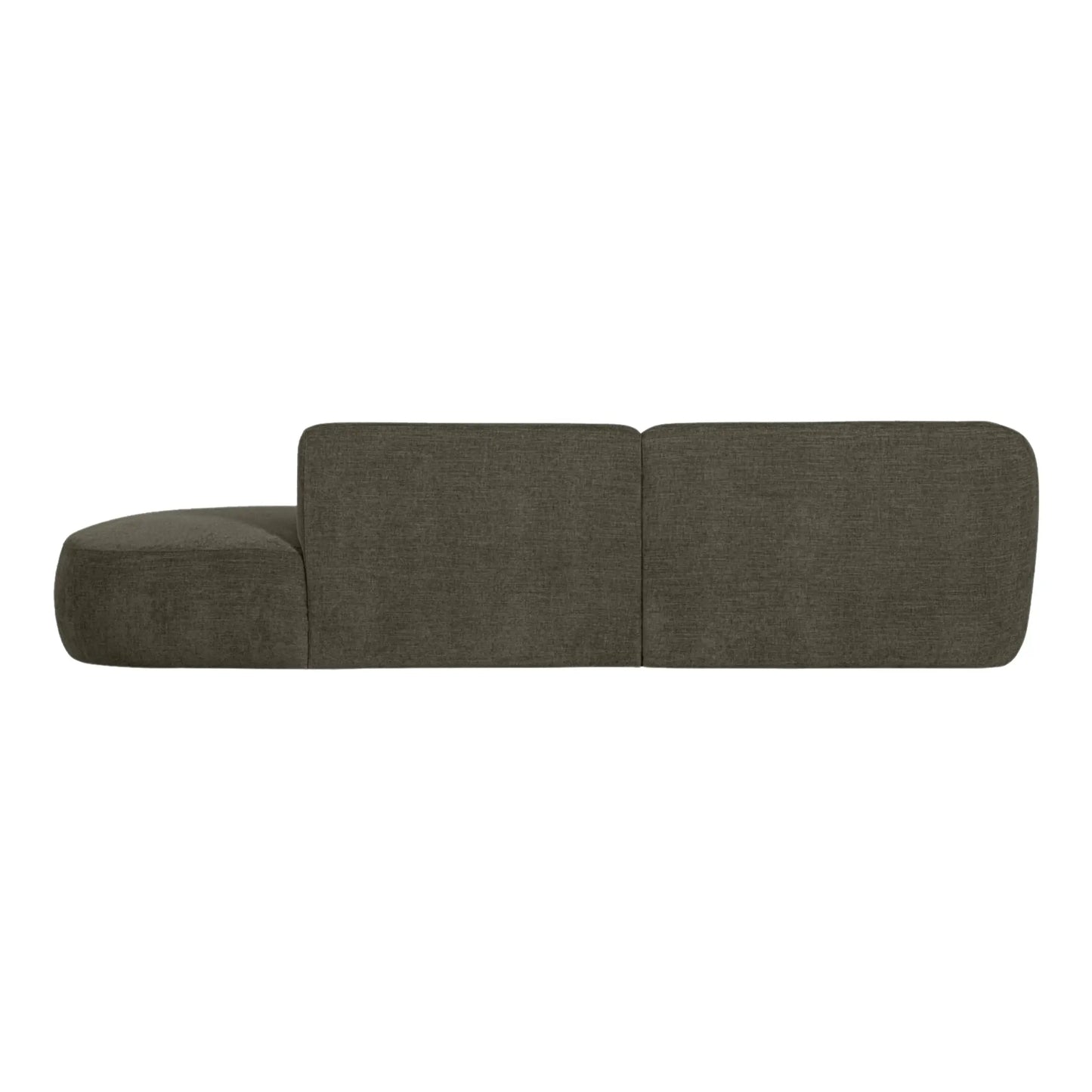 WOOOD Polly Chaise Soffa Vänster, Grön