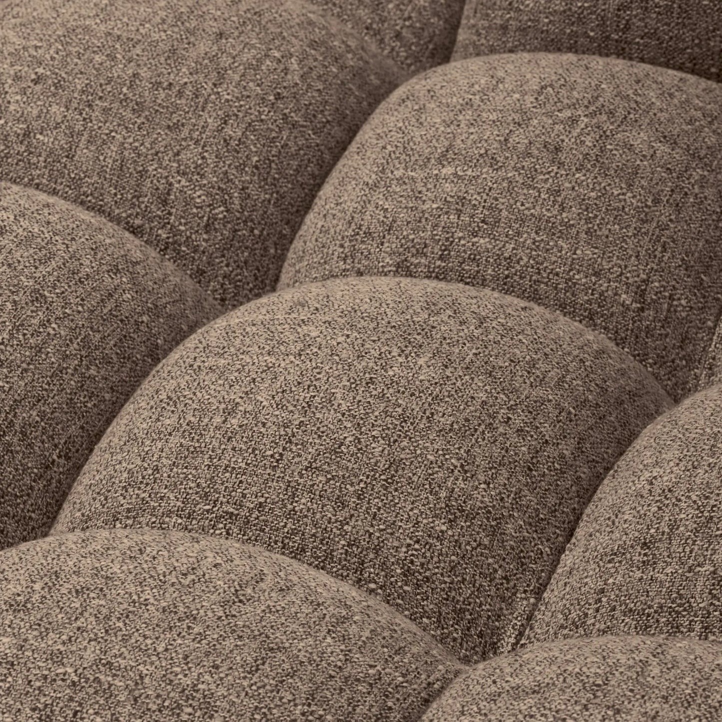 WOOOD Allure Chaise Soffa Vänster Woven, Darkbrown Melange