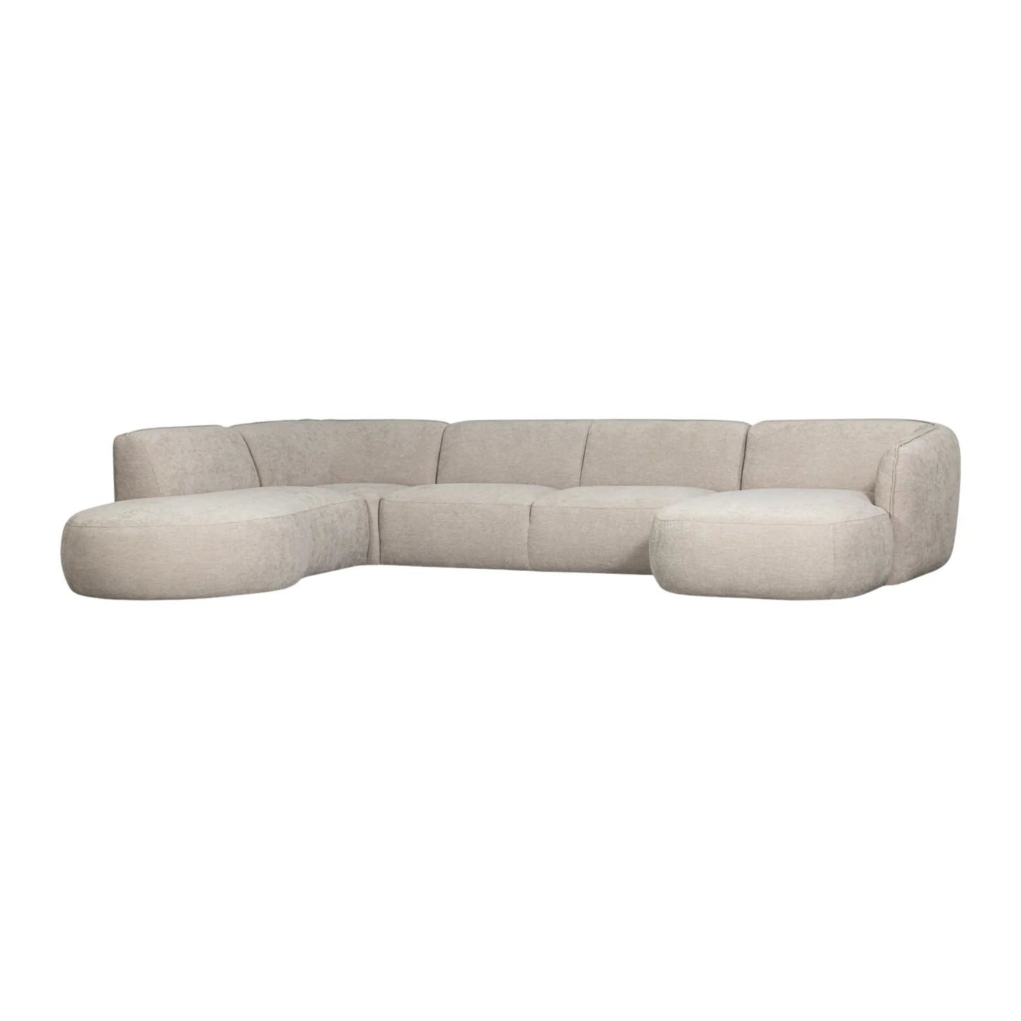 WOOOD Polly Soffa U-Shape Vänster, Sand