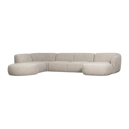 WOOOD Polly Soffa U-Shape Vänster, Sand