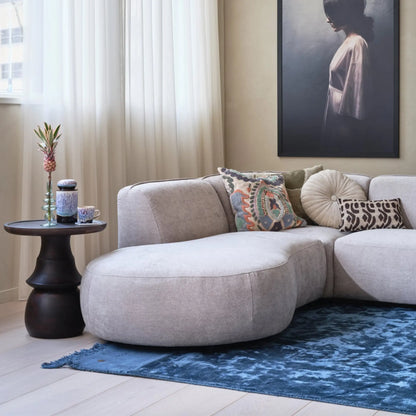 WOOOD Polly Soffa U-Shape Vänster, Sand