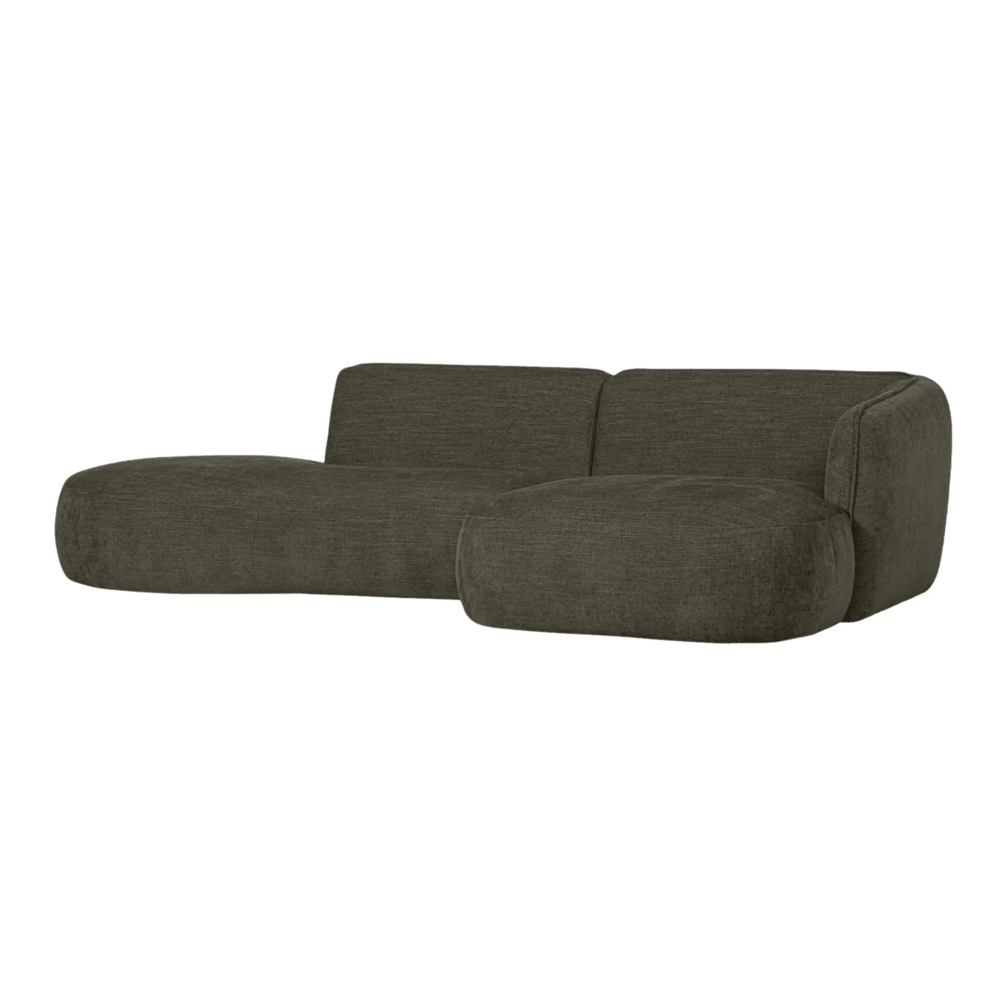 WOOOD Polly Chaise Soffa Höger, Grön