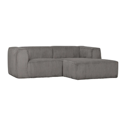 WOOOD Bean Schäslongsoffa Höger Ribbat Tyg, Terrazzo