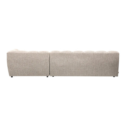 WOOOD Allure Chaise Soffa Höger Woven, Natural Melange