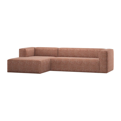 WOOOD Bean Hörnsoffa Vänster, Terra Melange