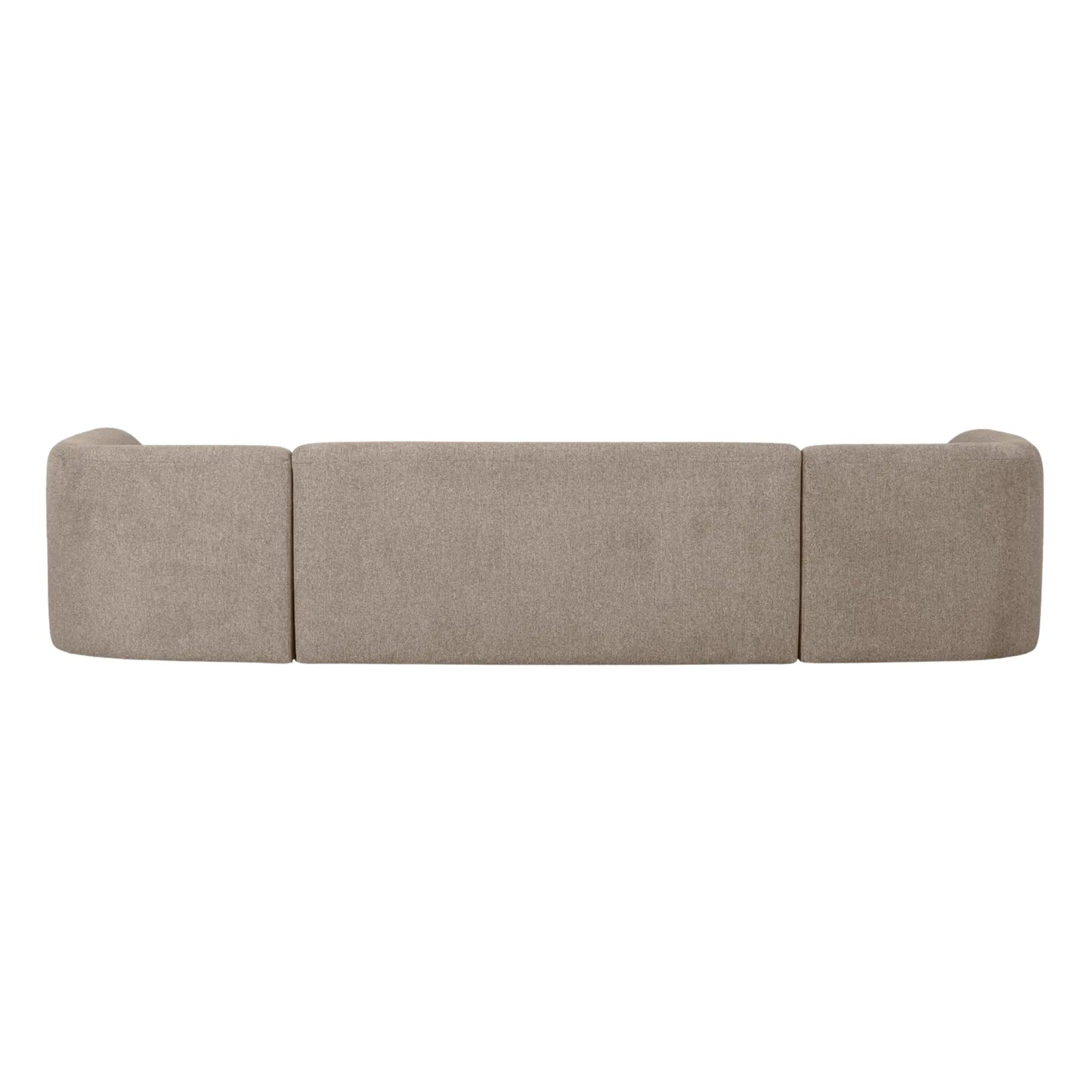 WOOOD Sloping Soffa U-Shape, Natural Melange