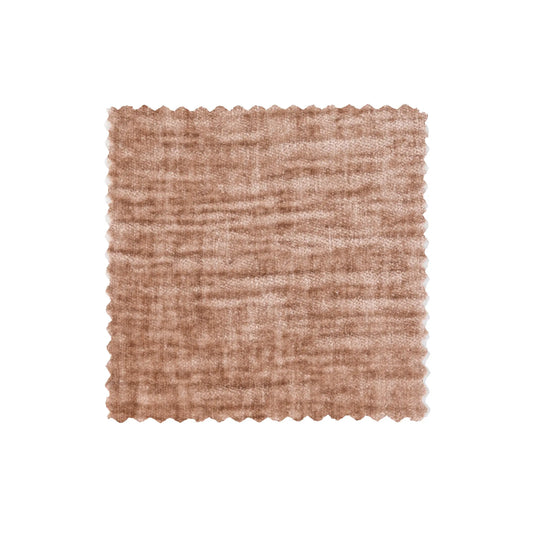 WOOOD Bean Hörnsoffa Vänster Chenillesammet, Peach Pink
