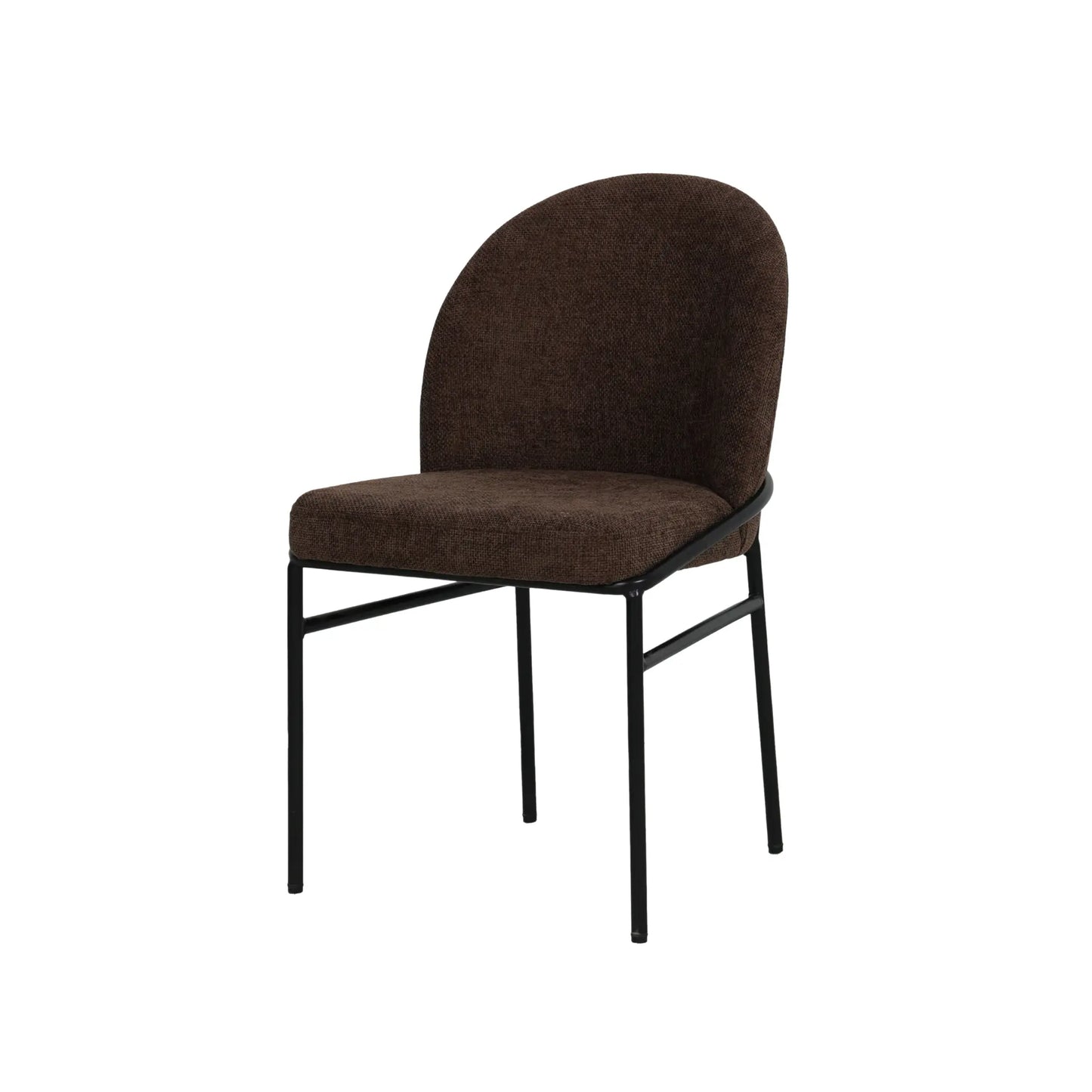 Wikholm Form Leira Stol 2-Pack, Mörkbrun