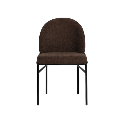 Wikholm Form Leira Stol 2-Pack, Mörkbrun