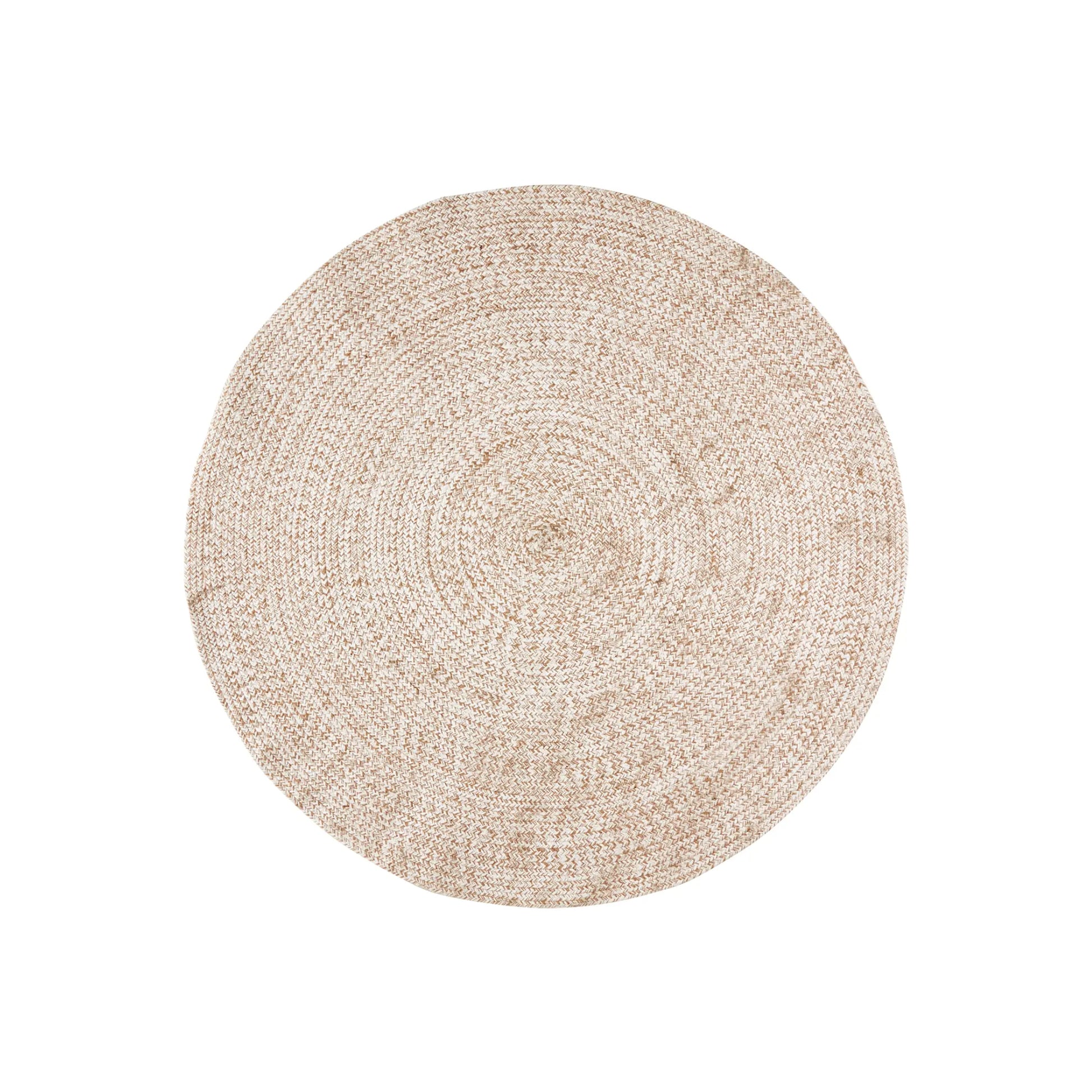 Affari of Sweden, Juni Matta L, Natur/vit-Silvra Home