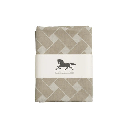 Almedahls Korg Duk XL 145x250cm, Natur/taupe