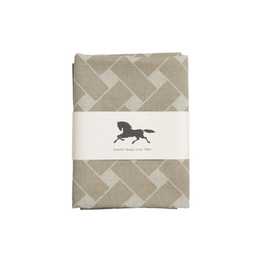 Almedahls Korg Duk XL 145x250cm, Natur/taupe