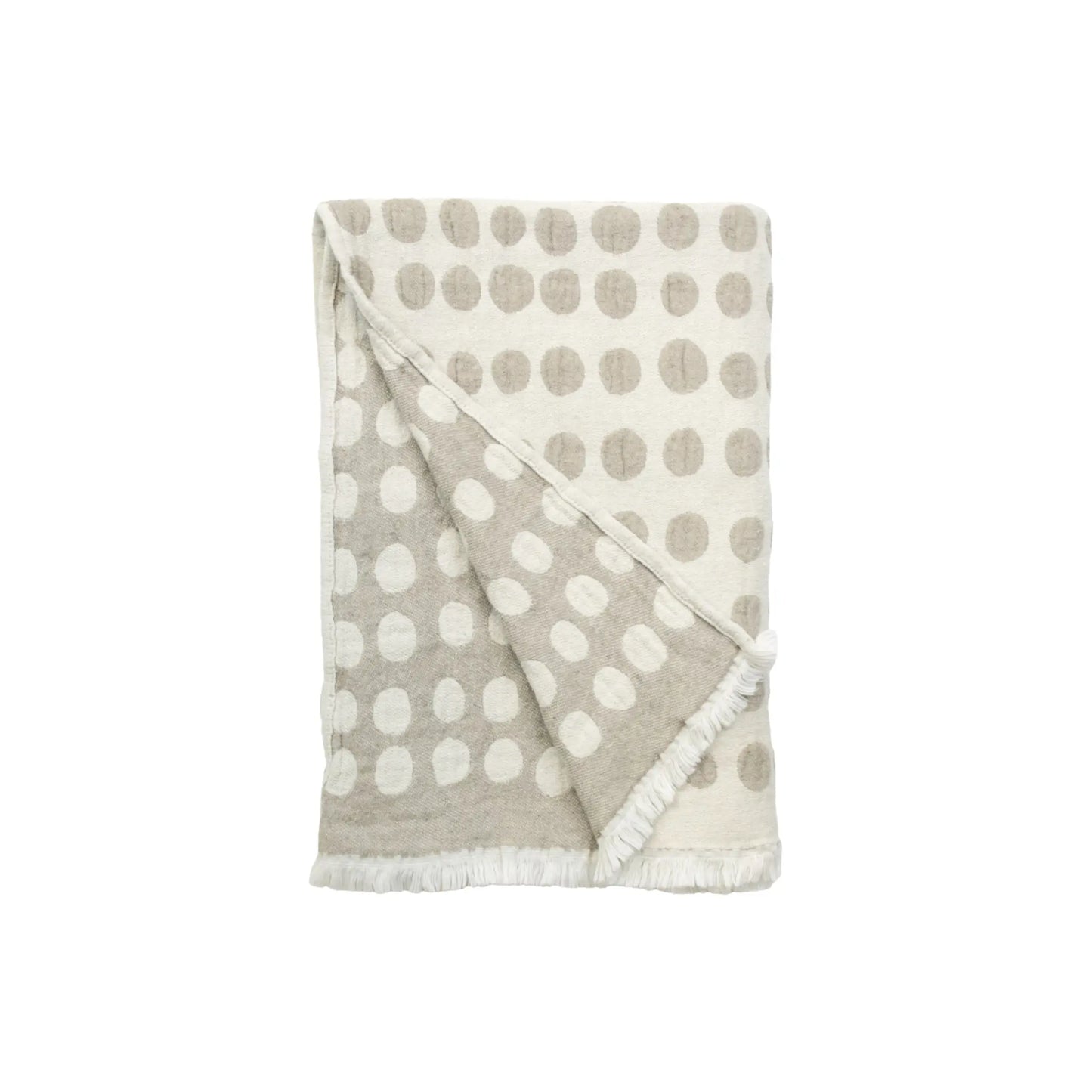 Almedahls Pricktyg Pläd 120x170cm, Beige Offwhite