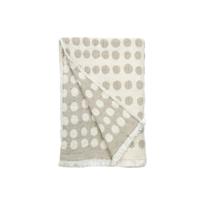 Almedahls Pricktyg Pläd 120x170cm, Beige Offwhite