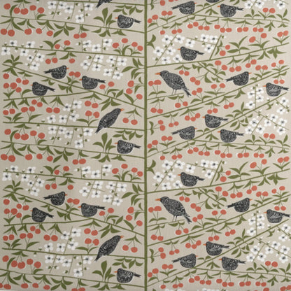Almedahls Körsbärsträdgården Duk 145x250cm, Beige