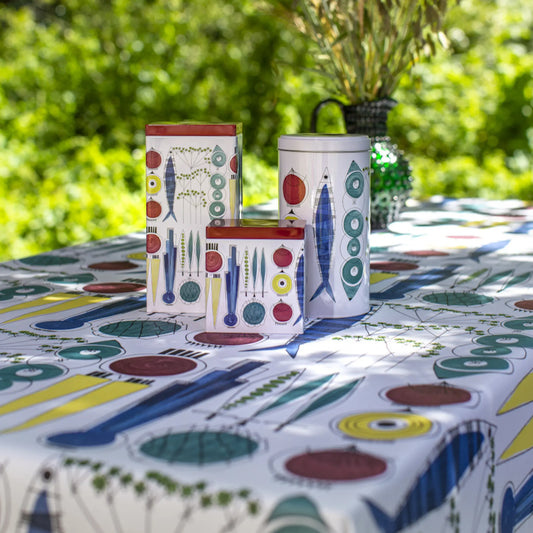 Almedahls Picknick Vaxduk 145x220cm, Multi