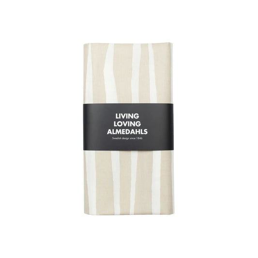 Almedahls Mambo Vaxduk 145x220cm, Beige