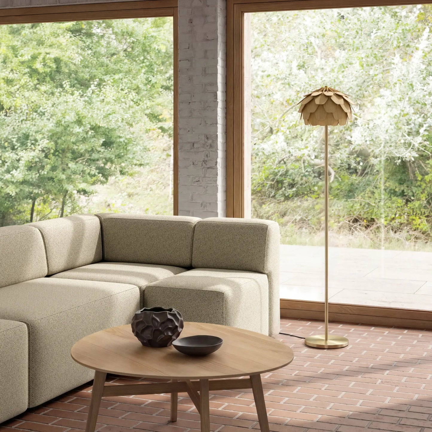 Andersen Dale Golvlampa, Ek