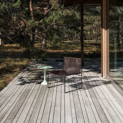 Bebo Objects Lyre Fåtölj Svart 2-Pack, Snöre Brun