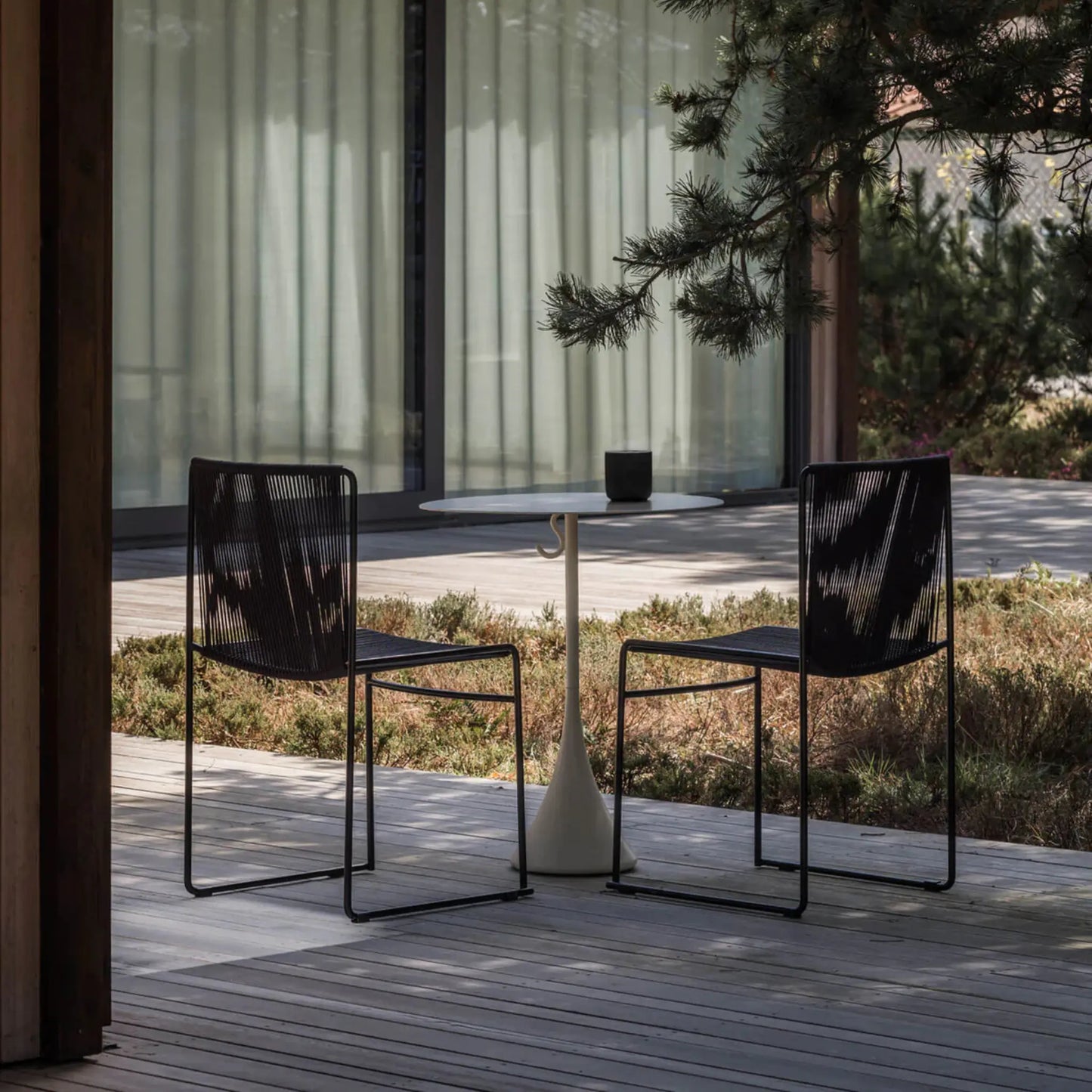 Bebo Objects Lyre Stol Grön 2-Pack, Snöre Grön
