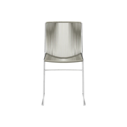 Bebo Objects Lyre Stol Rostfri 2-Pack, Snöre Natur