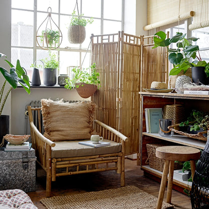 Bloomingville Sole Loungefåtölj, Natur