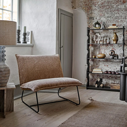 Bloomingville Cape Loungestol, Brun