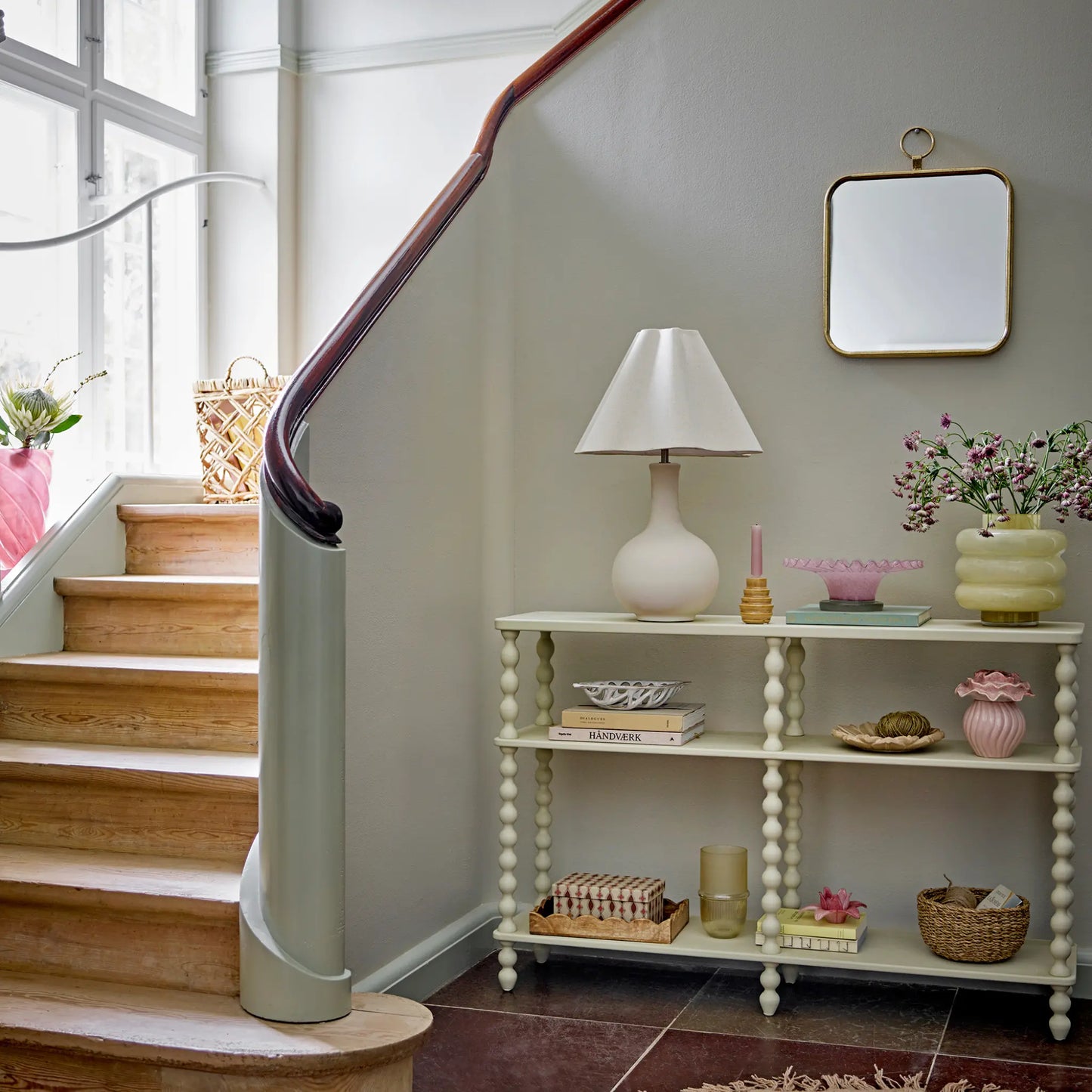 Bloomingville Heide Bordslampa, Vit