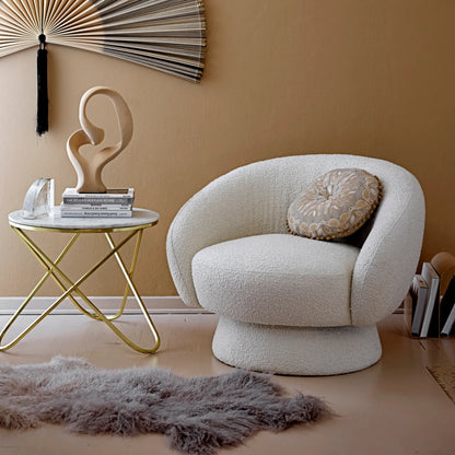 Bloomingville Ted Loungestol, Vit