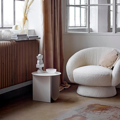 Bloomingville Ted Loungestol, Vit