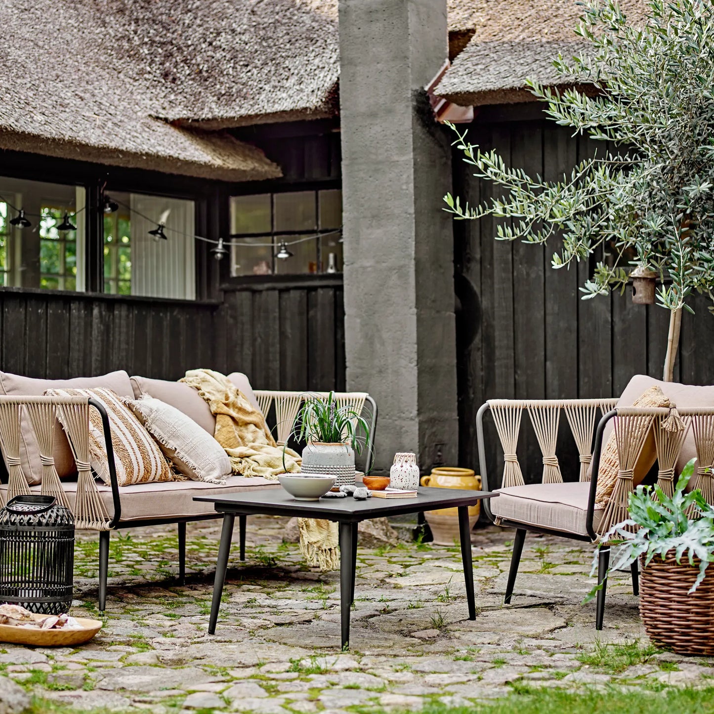 Bloomingville Pavone Soffa, Brun