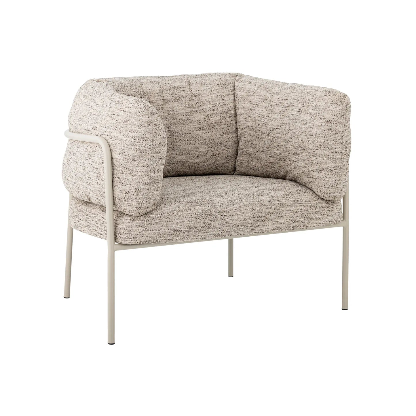 Bloomingville Karel Loungefåtölj, Vit