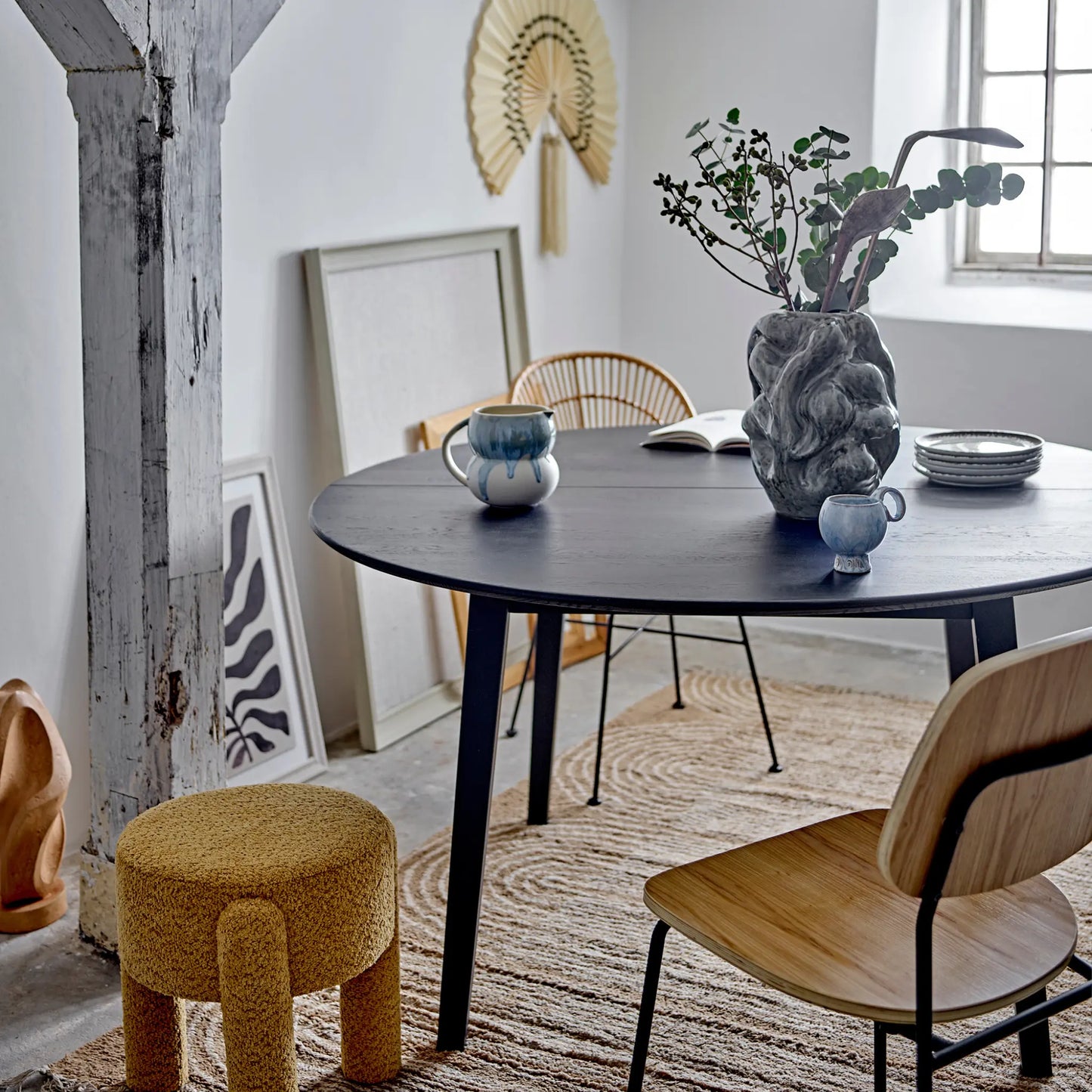 Bloomingville Peron Matbord, Svart