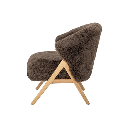Bloomingville Camino Loungestol, Brun