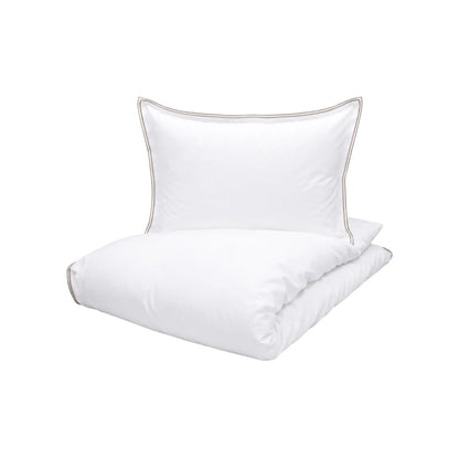 Borås Cotton Sky Bäddset 230x220/2*50x60 cm, Beige