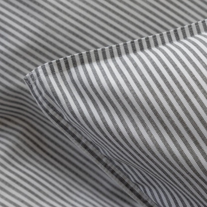 Borås Cotton Cille Bäddset 150x210/50x60 cm, Antrasit