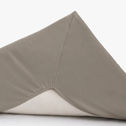 Borås Cotton Cloud Kuvertsytt Lakan 210x210 cm, Sand