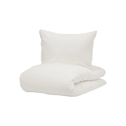Borås Cotton Cloud Bäddset 230x220/50x60 cm, Optical White